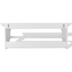 Perchero estilo barroco MDF blanco