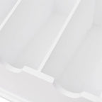 Cubertero estilo barroco MDF blanco