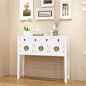 Solid white Chinese-style sideboard