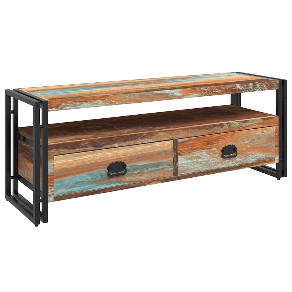 Mueble de TV madera maciza reciclada