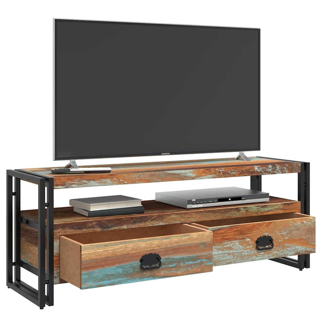 Mueble de TV madera maciza reciclada
