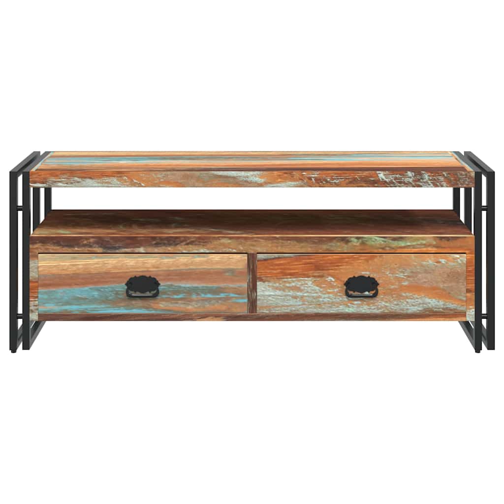 Mueble de TV madera maciza reciclada