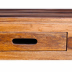 Mesa de centro de madera maciza de acacia