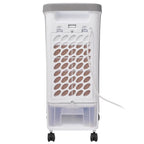 Enfriador de aire portátil 80 W 4 L 270 m³/h 25x26x56 cm