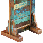 Espejo de recibidor de madera maciza reciclada 47x23x180 cm