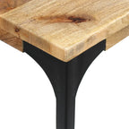 Mesa consola madera de mango 120x35x76 cm