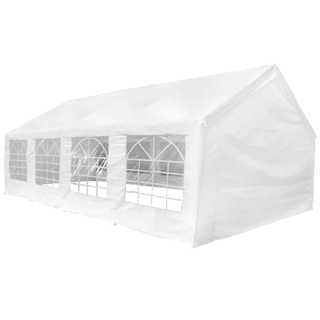 Carpa de fiesta blanca 8x4 m