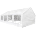 Carpa de fiesta blanca 8x4 m