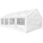 Carpa de fiesta blanca 8x4 m