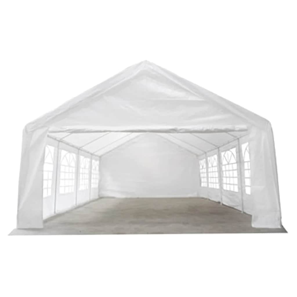 Carpa de fiesta blanca 8x4 m