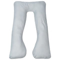 Almohada de embarazo gris 90x145 cm