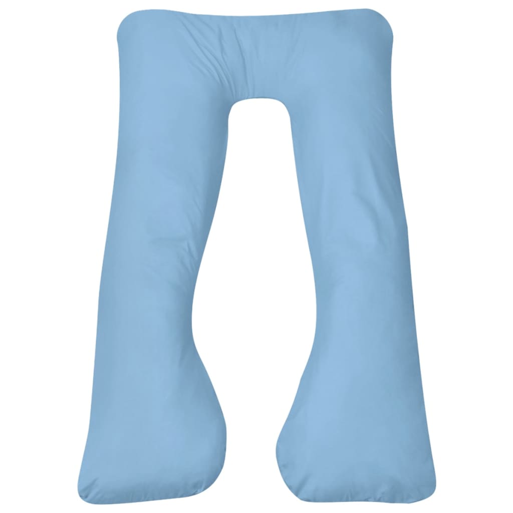 Almohada de embarazo 40x170 cm azul claro