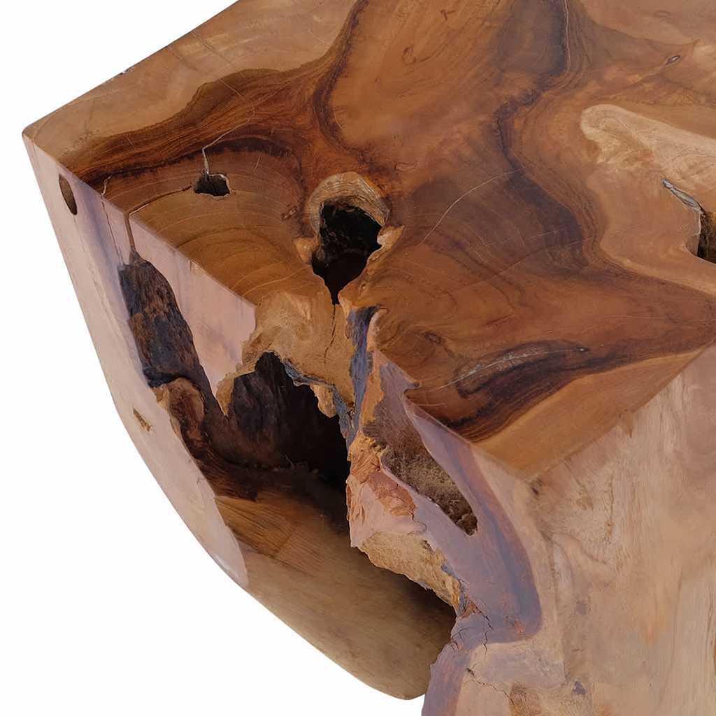 Taburete de madera maciza de teca