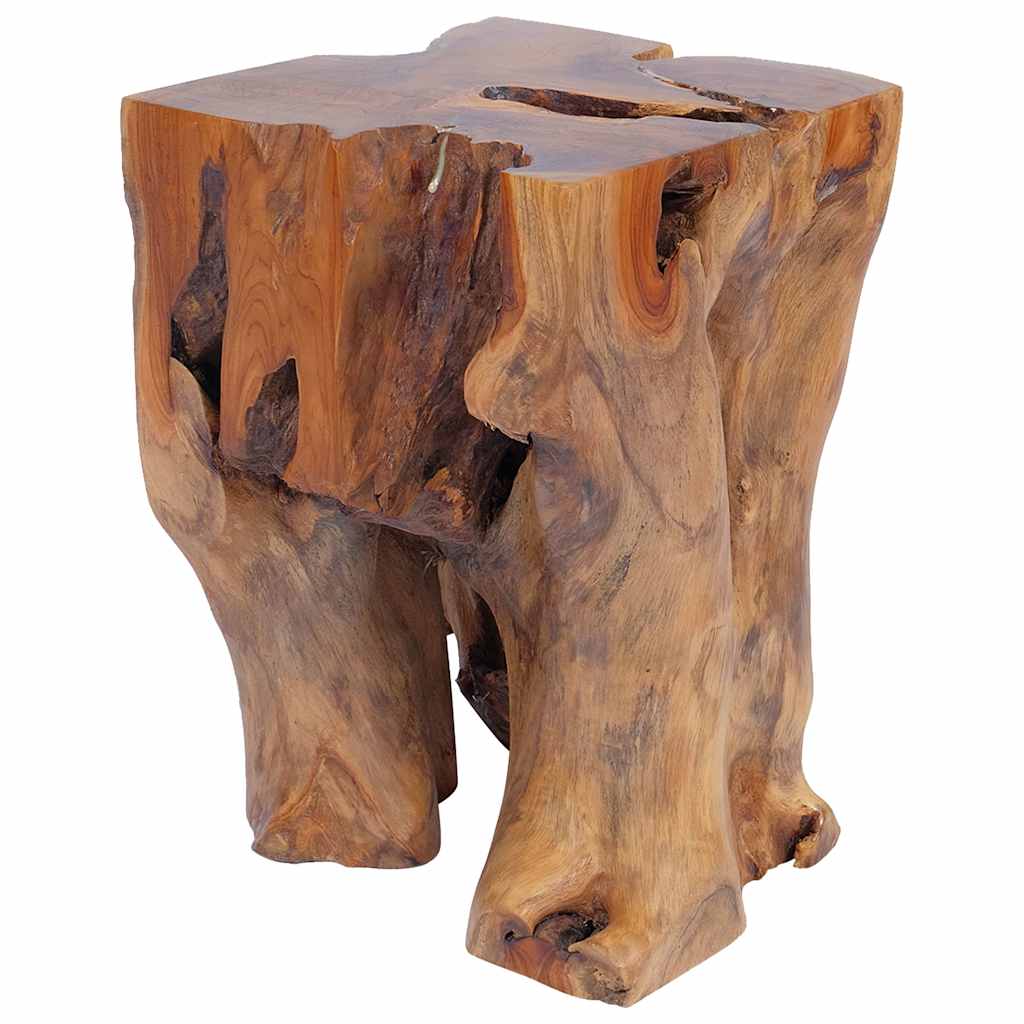 Taburete de madera maciza de teca