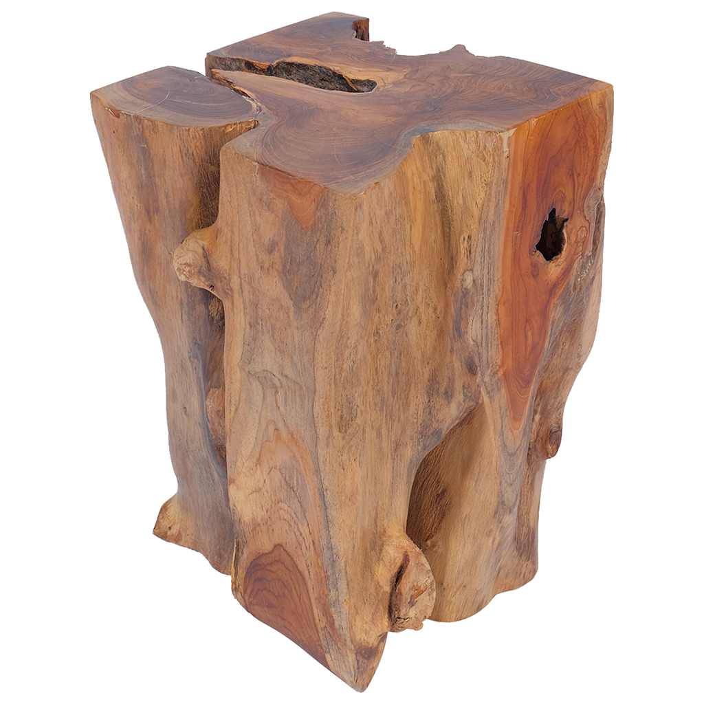 Taburete de madera maciza de teca