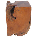 Taburete de madera maciza de teca