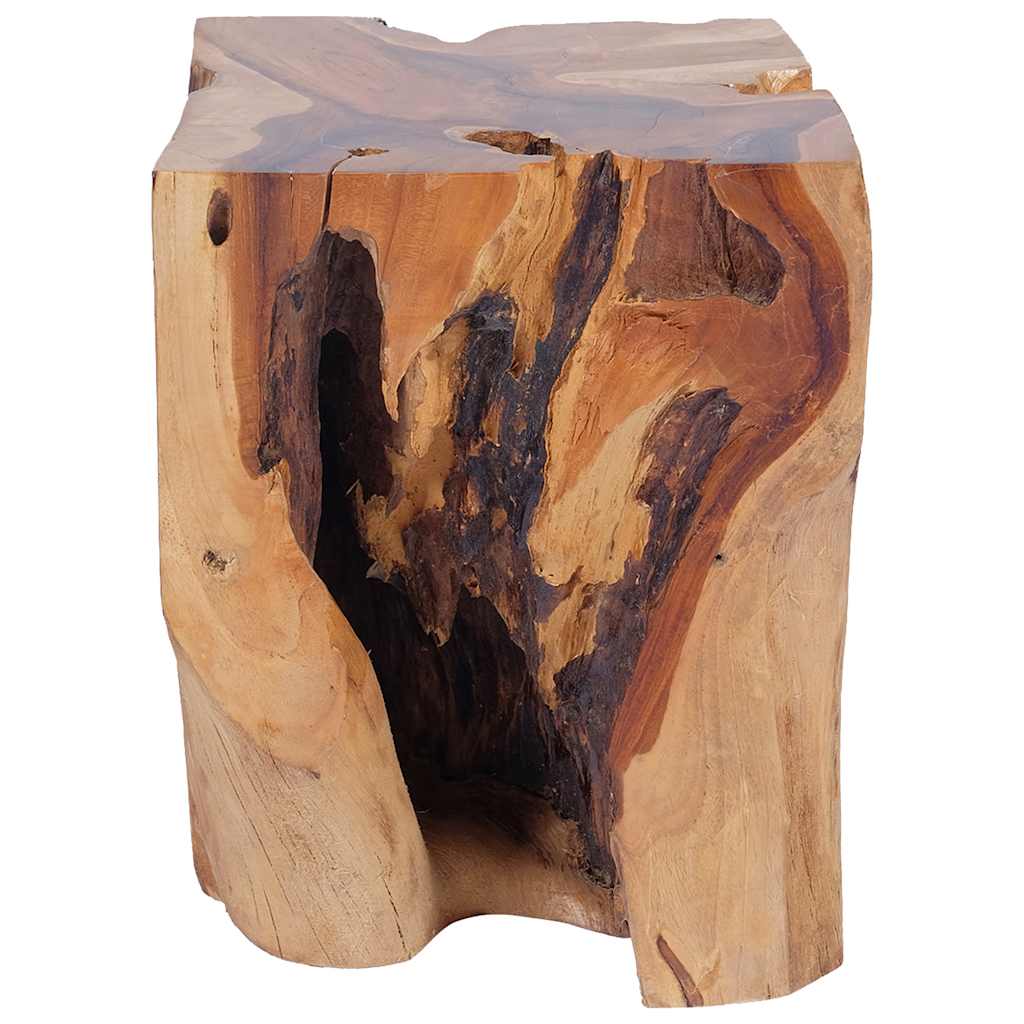 Taburete de madera maciza de teca