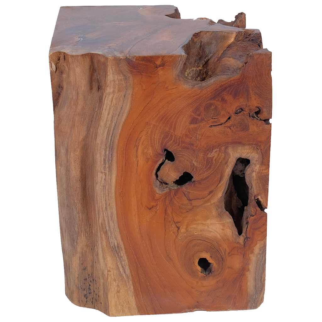 Taburete de madera maciza de teca