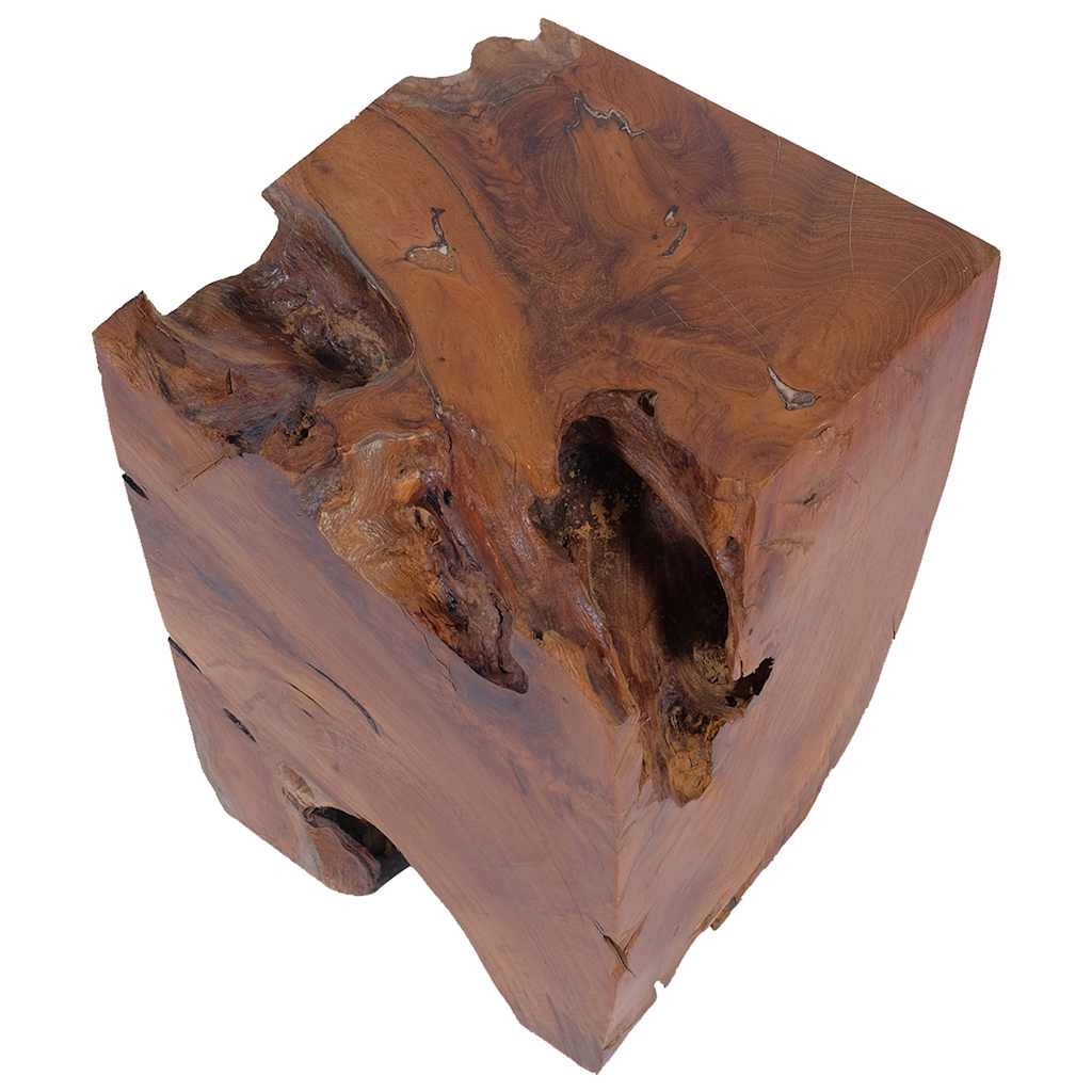Taburete de madera maciza de teca