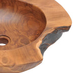 Lavabo de teca maciza 45 cm