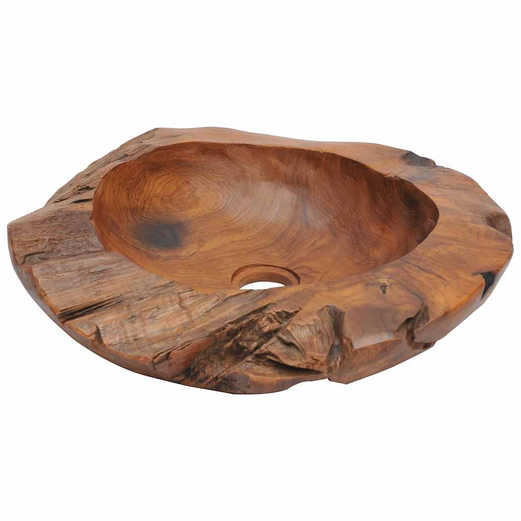 Lavabo de teca maciza 45 cm