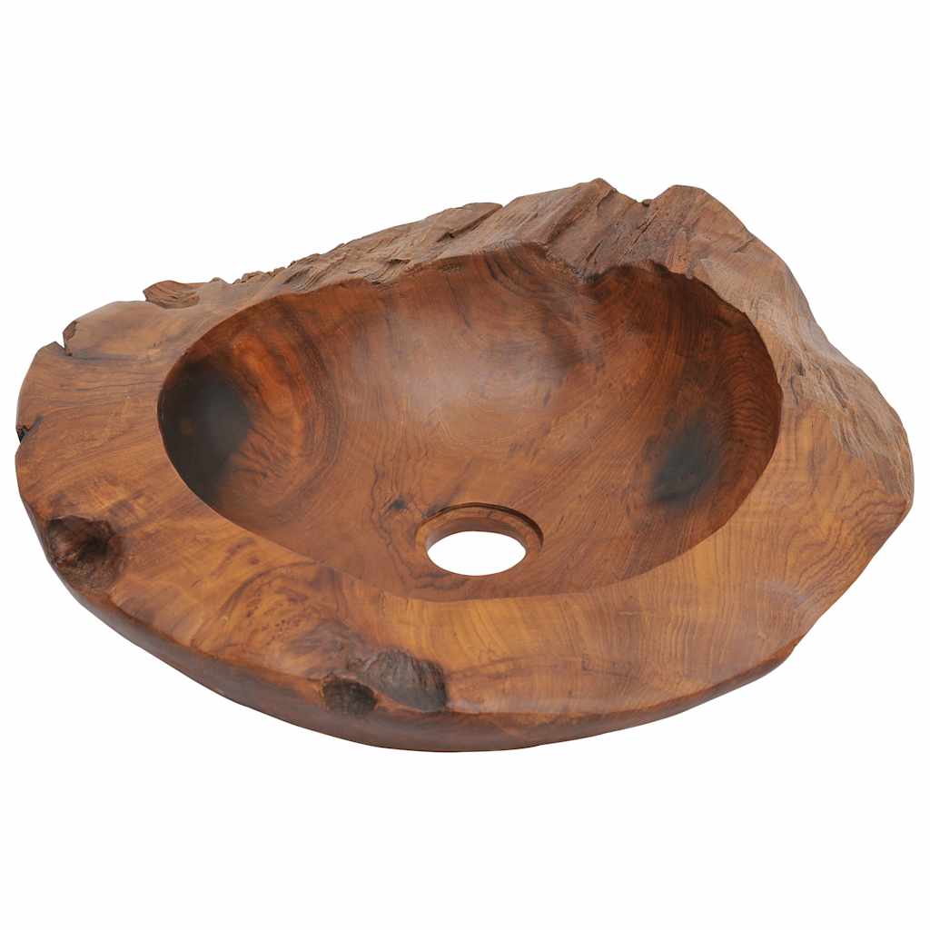 Lavabo de teca maciza 45 cm