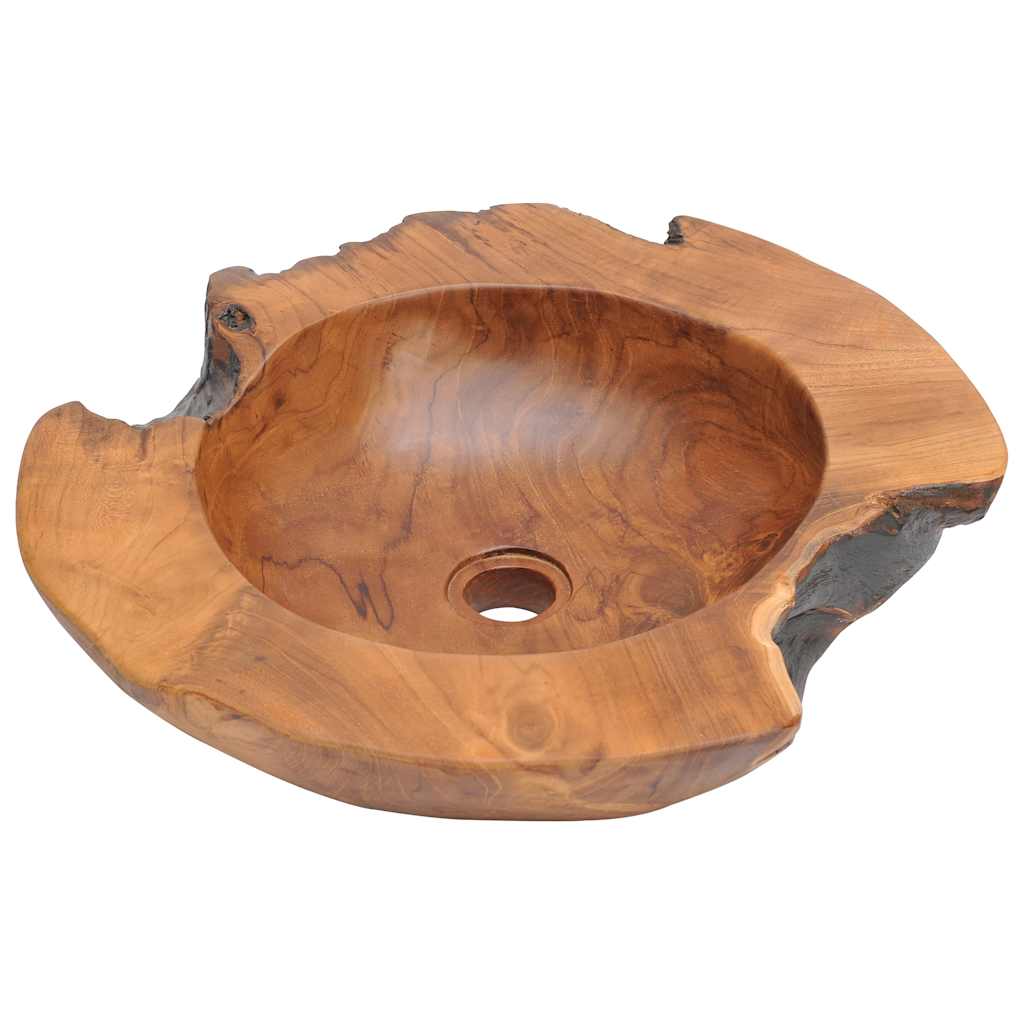 Lavabo de teca maciza 45 cm