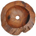 Lavabo de teca maciza 45 cm