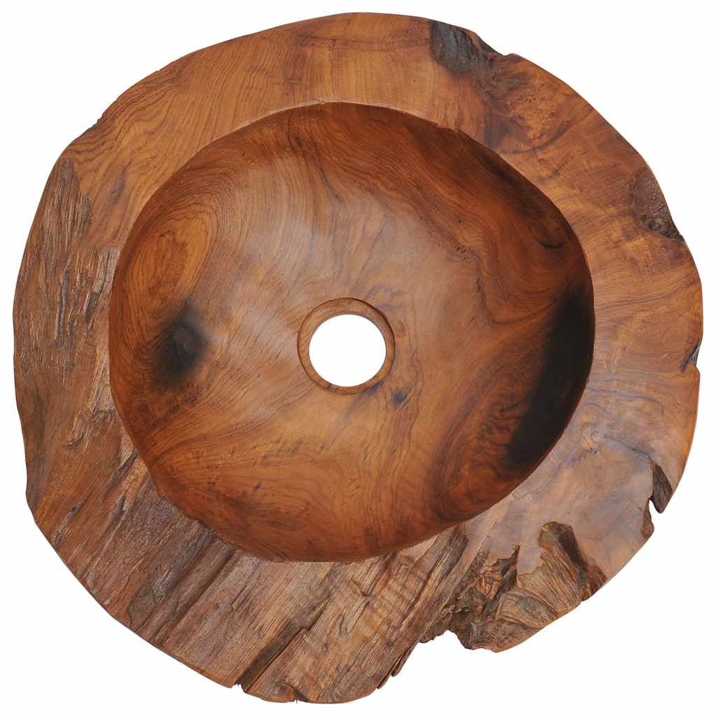 Lavabo de teca maciza 45 cm