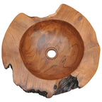 Lavabo de teca maciza 45 cm