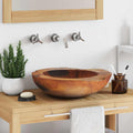Lavabo de teca maciza 45 cm