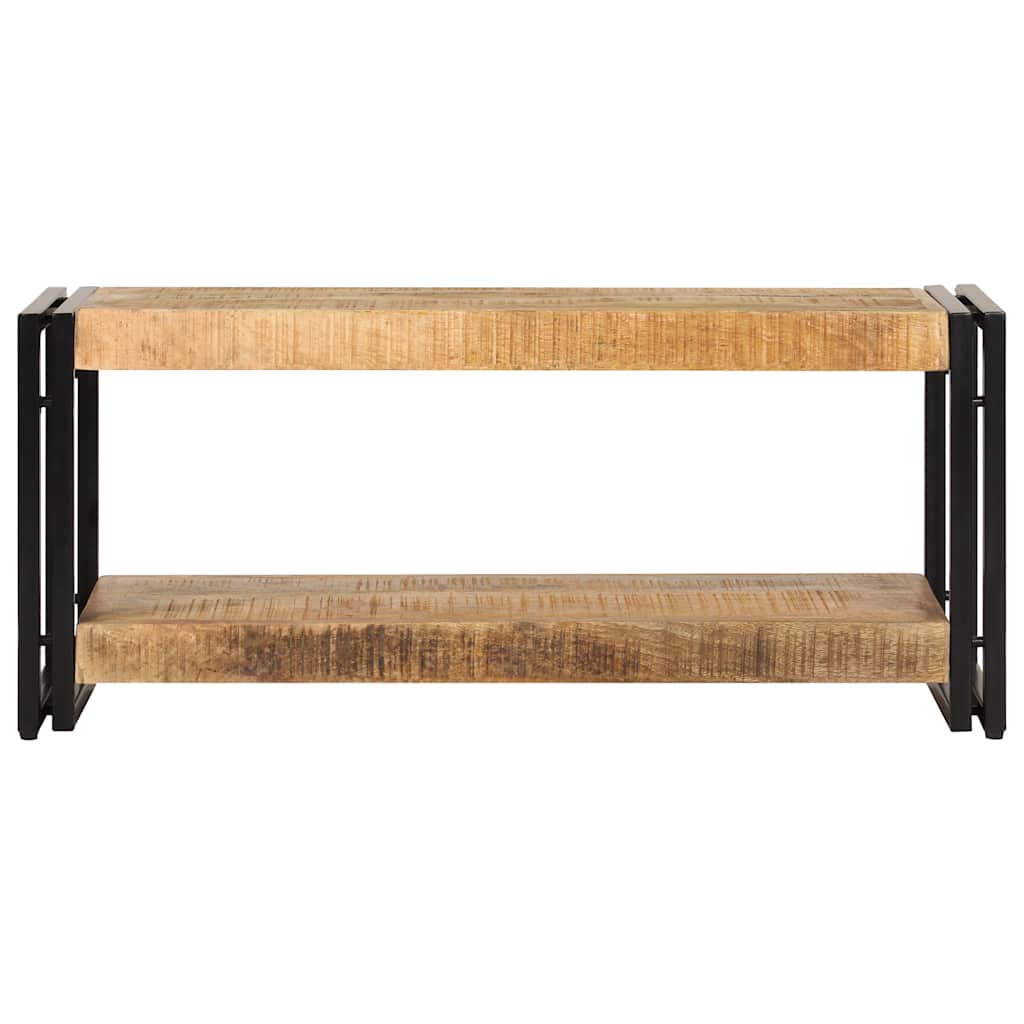 Mueble para TV madera maciza de mango 90x30x40 cm