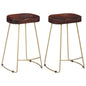 Gavin Kitchen Stools, Set of 2, Solid Mango Wood