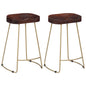 Gavin Kitchen Stools, Set of 2, Solid Mango Wood