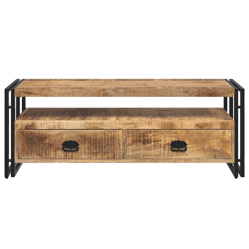 Mueble para TV madera maciza de mango 120x35x45 cm