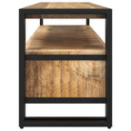Mueble para TV madera maciza de mango 120x35x45 cm