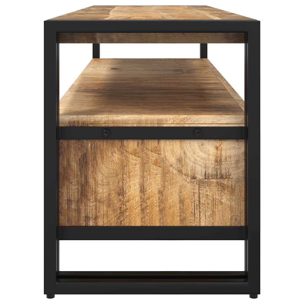 Mueble para TV madera maciza de mango 120x35x45 cm