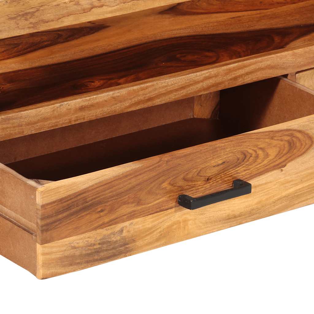 Mueble para TV madera maciza de acacia 120x35x45 cm