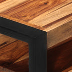 Mueble para TV madera maciza de acacia 120x35x45 cm