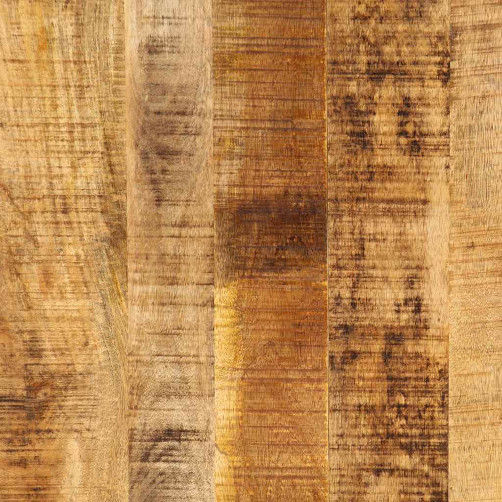 Mesa de comedor de madera maciza de mango 220x100x75 cm