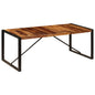 Mesa de comedor de madera maciza de acacia 200x100x75 cm