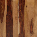 Mesa de comedor 140x70x75 cm madera maciza de acacia