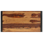 Mesa de centro de madera maciza de acacia 120x60x40 cm