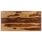 Mesa de comedor de madera maciza de acacia 120x60x75 cm