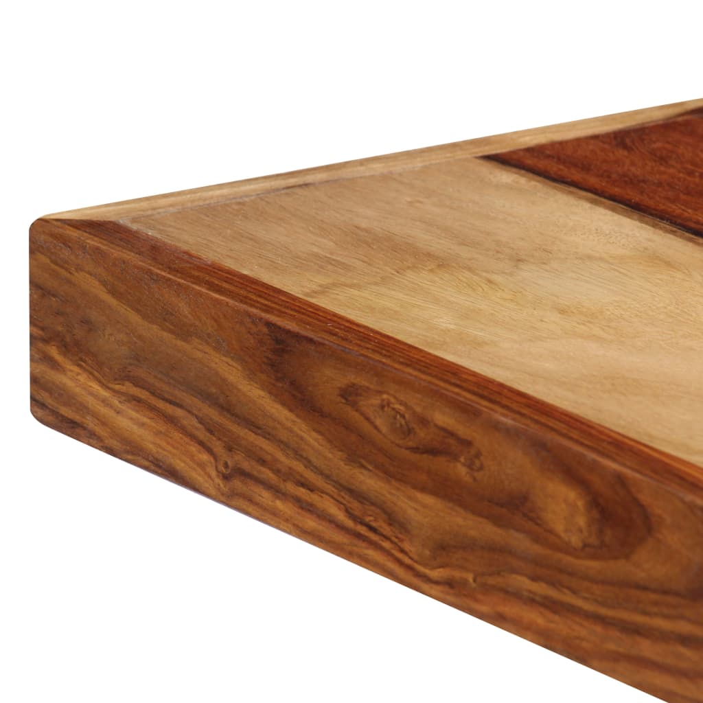 Mesa de comedor de madera maciza de acacia 120x60x75 cm