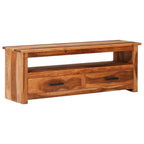 Mueble de TV de madera maciza 118x30x40 cm