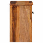 Mueble de TV de madera maciza 118x30x40 cm