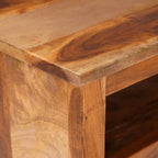 Mueble de TV de madera maciza 118x30x40 cm