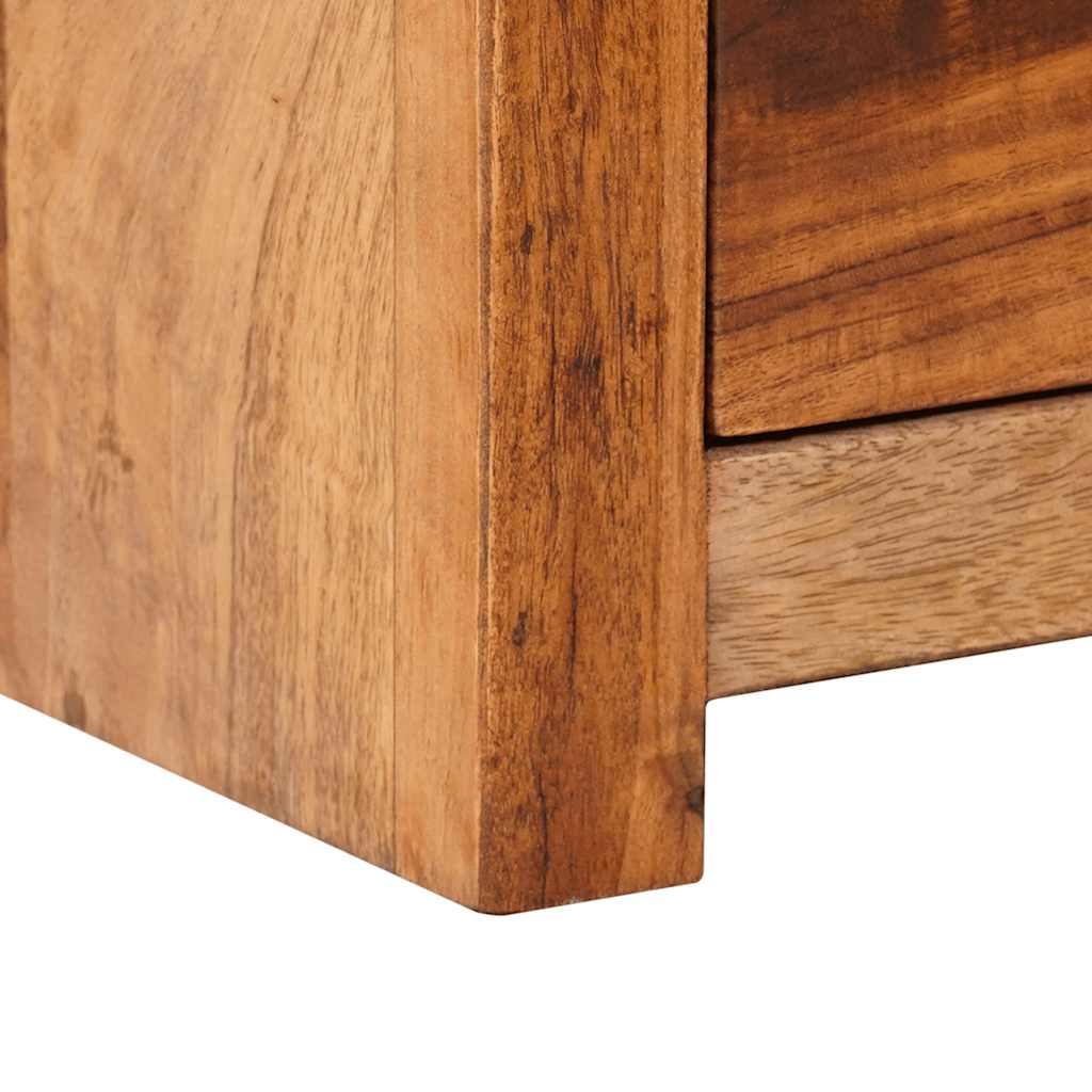 Mueble de TV de madera maciza 118x30x40 cm