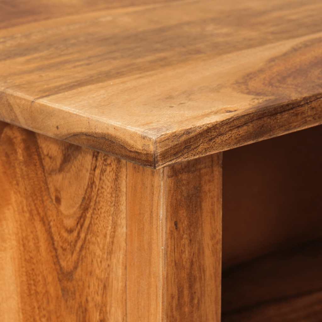 Estantería de madera maciza 50x30x100 cm